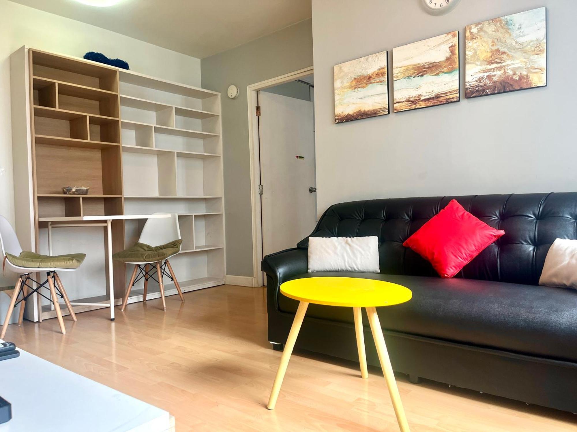 1Br Condo 5 Min To Bts 1000Mbps Fiber Wi-Fi Μπανγκόκ Εξωτερικό φωτογραφία
