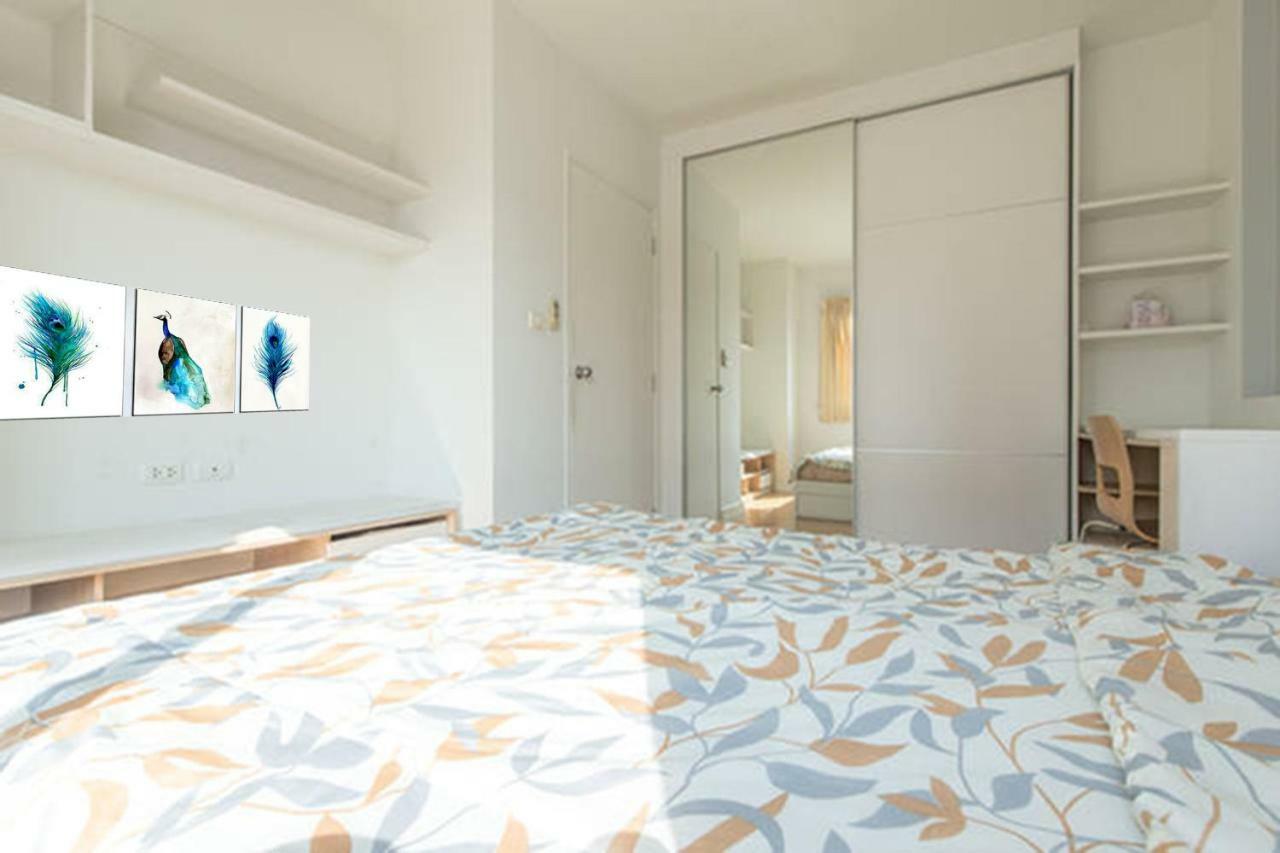 1Br Condo 5 Min To Bts 1000Mbps Fiber Wi-Fi Μπανγκόκ Εξωτερικό φωτογραφία
